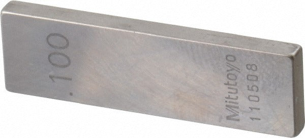 MITUTOYO Mitutoyo 611191-531 Steel Gage Block 0.1 in Grade 0