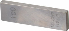 MITUTOYO Mitutoyo 611191-531 Steel Gage Block 0.1 in Grade 0