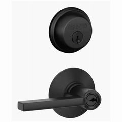 SCHLAGE Schlage Lock Co FB50NVLAT622 Deadbolt Lever Matte Black