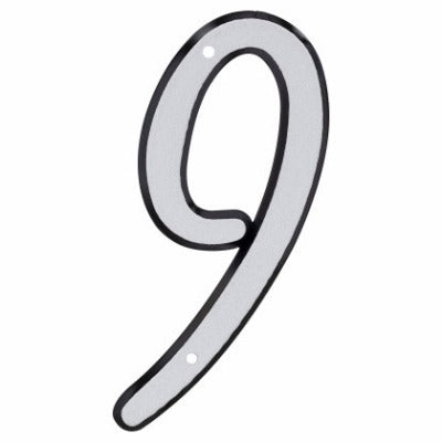 HILLMAN Hillman Fasteners 841614 Nail-on House Number 9 4in 3pk