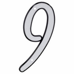HILLMAN Hillman Fasteners 841614 Nail-on House Number 9 4in 3pk