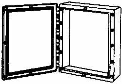 THOMAS & BETTS Thomas Betts C2420A4 Thermoplastic Enclosure Nema 4X