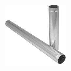 IMPERIAL Imperial GV0357 4 in x 24 in Galvanized Round Pipe 10 Pack
