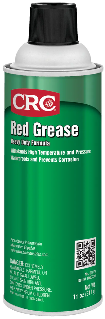 CRC INDUSTRIES CRC Industries 03079 Red Grease 11 Wt. Oz. Replacement MPN