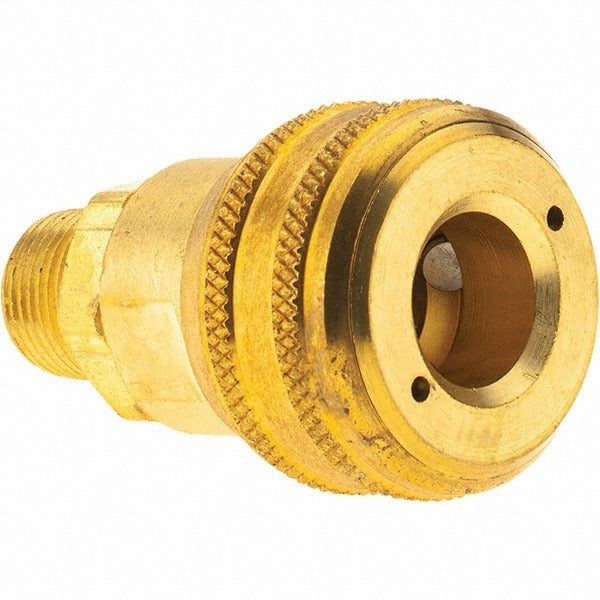 EATON Eaton 2729 Pneumatic Hose Coupler 3/8 in Brass Nptf