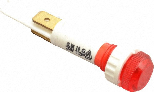 ACI Aci 104143 Indicating Light 220V Red Round Lens