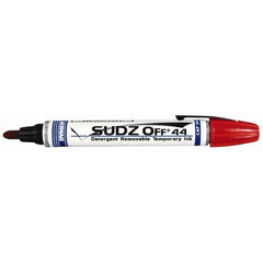 DYKEM Dykem 44939 Water-resistant Broad Tip Marker Red