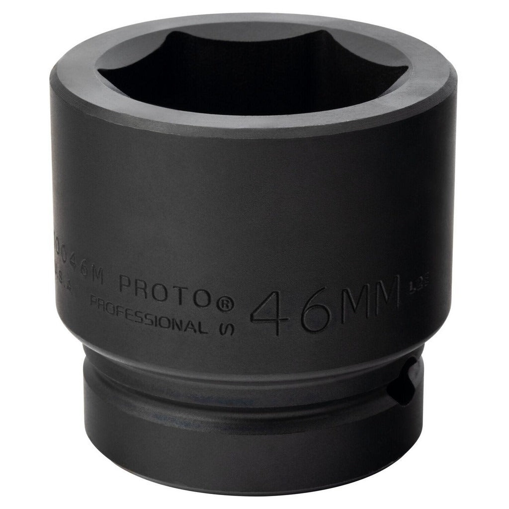 PROTO Proto J10046M Impact Socket 1 in Drive 46mm 6-point