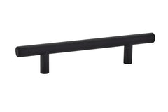 EMTEK Emtek 86360US19 Brass Bar Cabinet Pull Flat Black