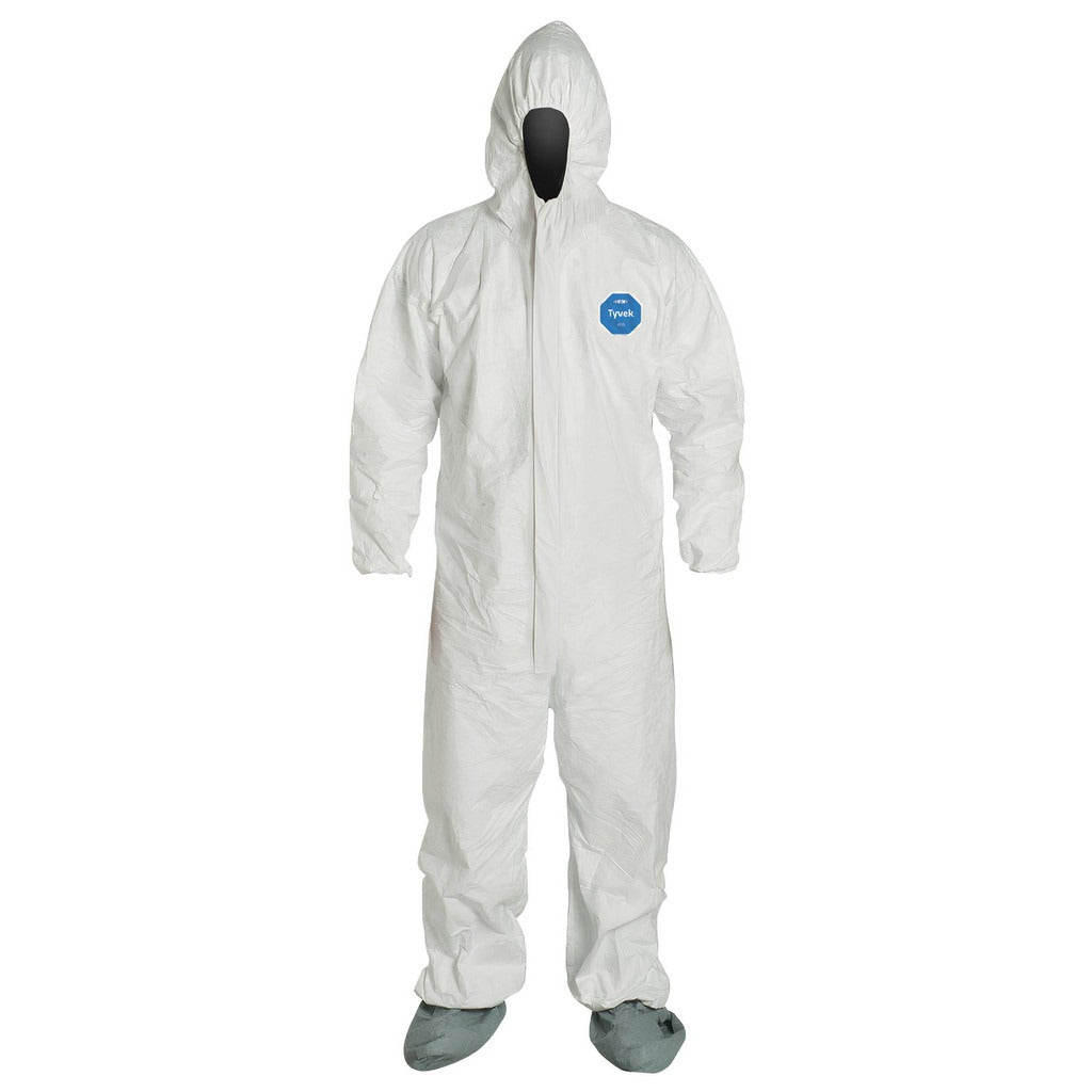 DUPONT Dupont TY122SWH5X0025NF Disposable Coveralls 5XL 25 Pack