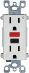 LEVITON Leviton R72-GFNT1-0RW Gfci Duplex Receptacle 15A 125V White