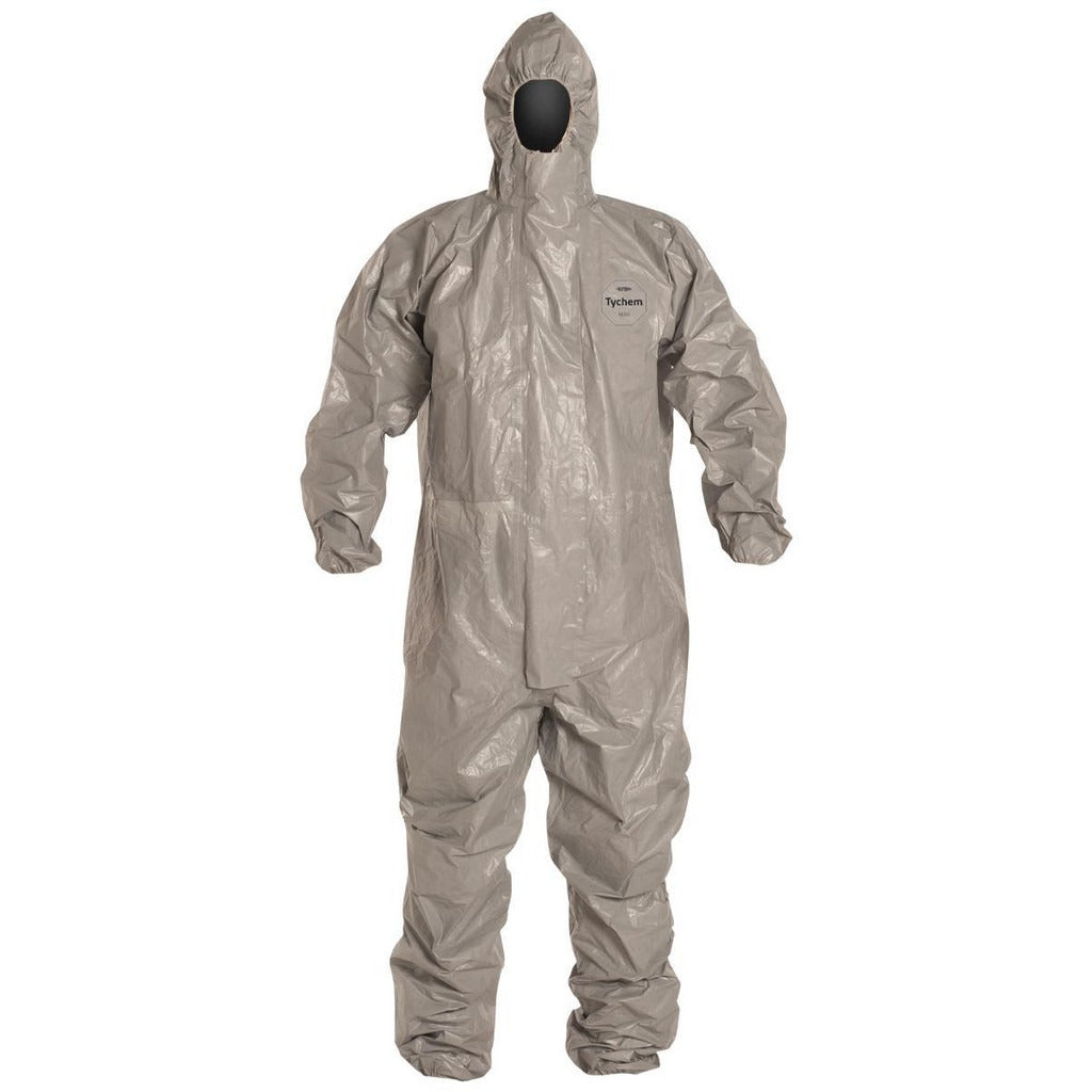 DUPONT Dupont TF145TGYLG000600 Tychem 6000 Coveralls Large