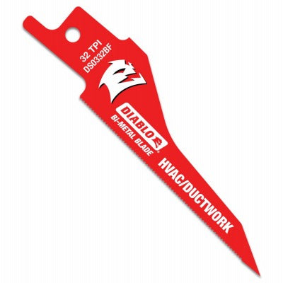DIABLO Freud DS0332BF5 Hvac Bi-metal Recip Blade 3-1/4in 32TPI 5pk