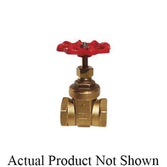 RED-WHITE VALVE Red-white Valve 206AB 1-1/4 Brass Gate Valve 1-1/4 Inch