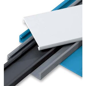 ABB INSTALLATION PRODUCTS Abb tyd3cpw6 Wire Duct Cover 3in X 6ft White Pvc