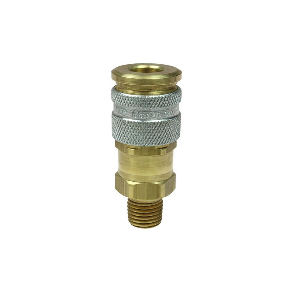 COILHOSE PNEUMATICS Coilhose Pneumatics 112 1/4 in Mnpt High Flow Brass Coupler