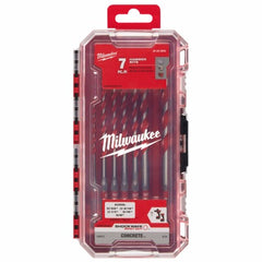 MILWAUKEE Milwaukee 48-20-9052 Carbide Hammer Drill Bit Set 7pc