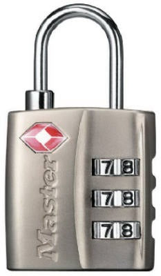MASTER LOCK Master Lock Co 4680DNKL Tsa Luggage Lock 4 Pack