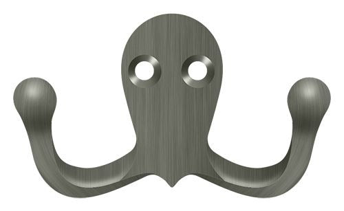 DELTANA Deltana WDH15U15A Double Hook Antique Nickel