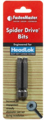 FASTENMASTER Omg Inc FMSPIDER3-2PK Spider Drive Bit 2 Pack