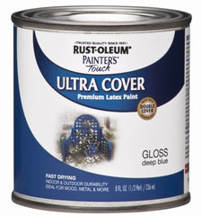 RUST-OLEUM Rust-oleum 224423 Gloss Paint Deep Blue 0.5 Pint