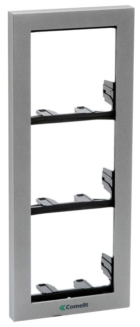 COMELIT Comelit 3311/3s Ikall Panel Module Holder Silver 3 Module