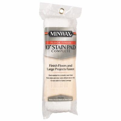 MINWAX Minwax 427210100 Water Based Floor Stain Pad 10 in 6 Pack