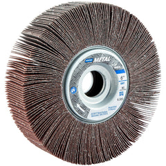 NORTON Norton 63642502687 Flap Wheel 80 Grit 6x1.5 in Aluminum Oxide