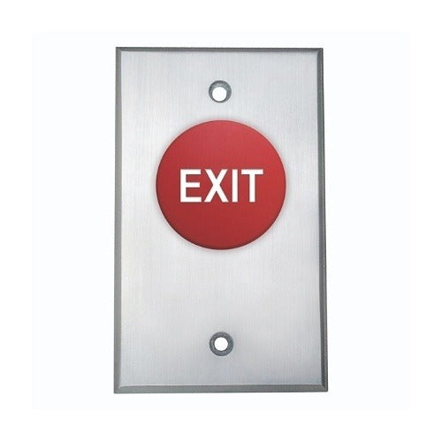 CAMDEN DOOR CONTROLS Camden Door Controls CM-4000RE Mushroom Exit Button N/o