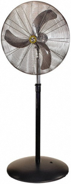 AIRMASTER Airmaster 20885 Oscillating Pedestal Fan 24 Inch 5387 Cfm