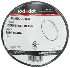 MULBERRY METAL PRODUCTS Mulberry Metal Products 30381 Round W/P Blank Flat Cover with Gasket 4-1/8 inches Dia (BWF RBCV)