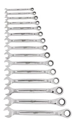 Milwaukee 48-22-9516 15pc Ratcheting Combination Wrench Set - Metric