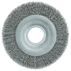 WEILER Weiler 03150 Wheel Brush 8 in Crimped Carbon Steel 4500 Rpm