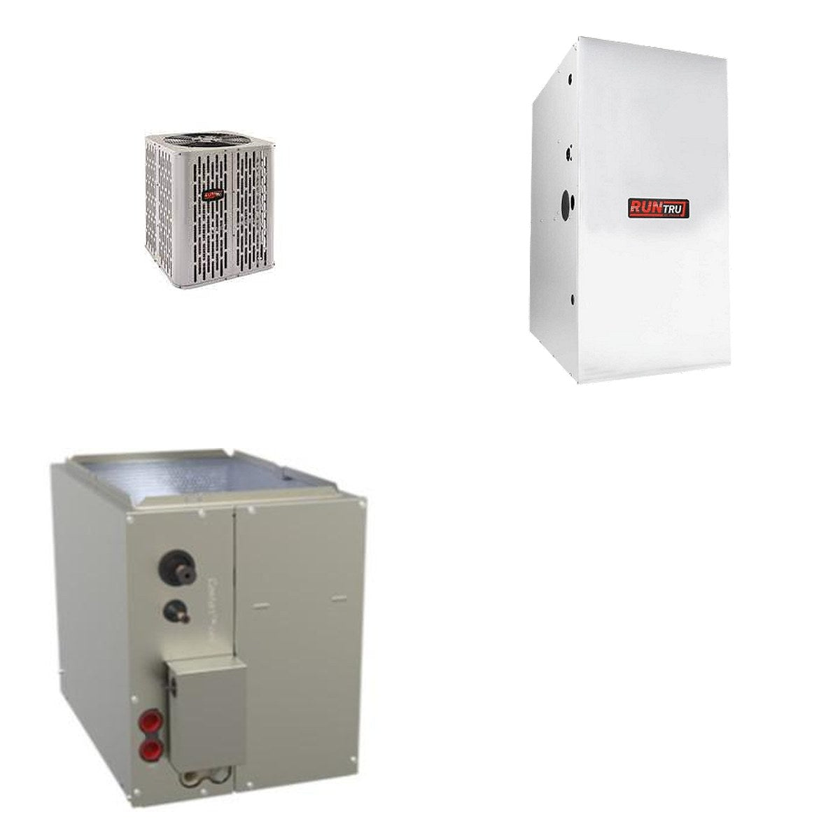 TRANE TRANE 48000 BTU R-454B 15.2 SEER2 Central Heat Pump & Furnace System