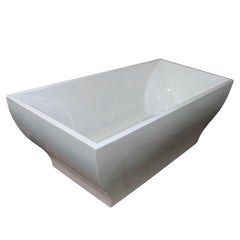 DAKOTA Dakota Plumbing Products DST-FSRCB01W Freestanding Bathtub