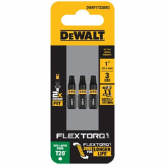 DEWALT Dewalt Accessories DWAF1TX20IR3 T20 Impact Bit 1 Inch 3 Pack