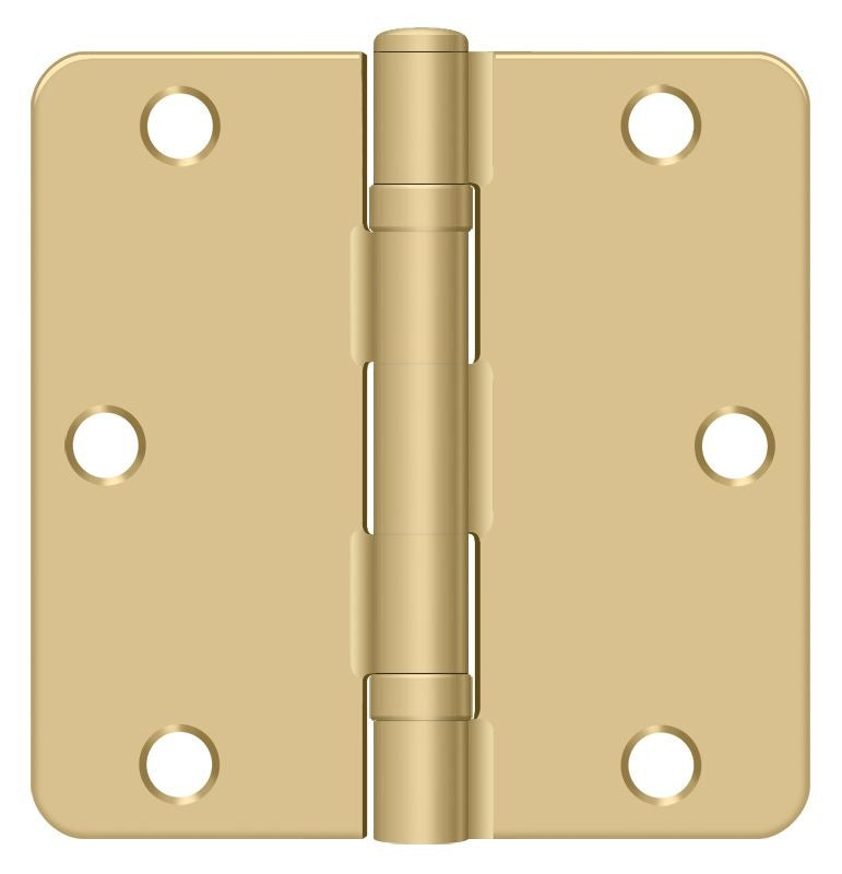 DELTANA Deltana S35R4BB4 Ball Bearing Door Hinge Satin Brass