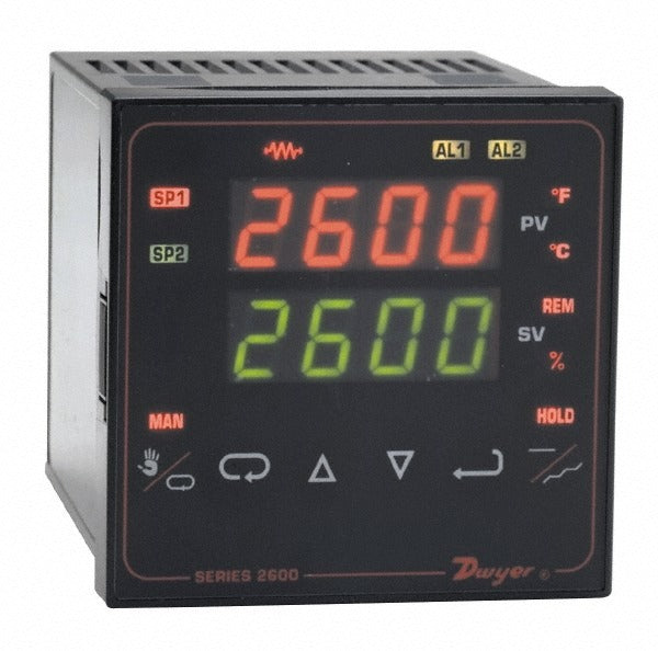 DWYER Dwyer 26133 Quarter Din Temperature Process Controller