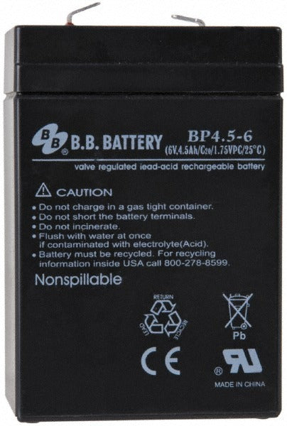 STREAMLIGHT Streamlight 44007 Lead Acid Battery 4.5 Ah Fire Vulcan