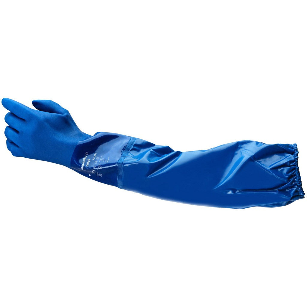 ANSELL Ansell 23-201-8 Chemical Resistant Gloves Medium
