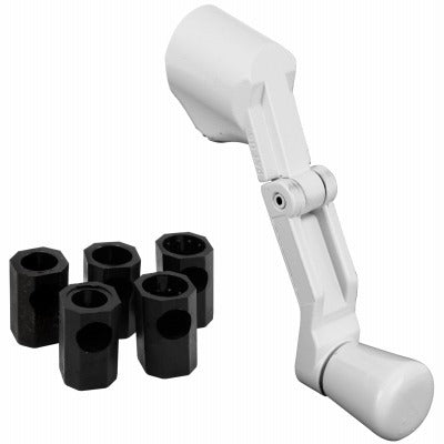 PRIME-LINE Prime Line Products H 3962 White Casement Window Crank Handle