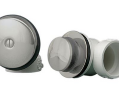 SIOUX CHIEF Sioux Chief 973-5401C04 Ezy Touch Bath Drain Half Kit PVC Zinc