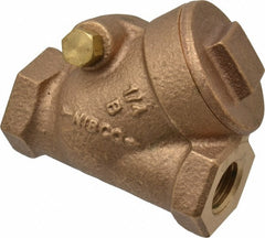 NIBCO Nibco NL7J004 Check Valve 1/4 Inch Bronze Fnpt 300 Psi