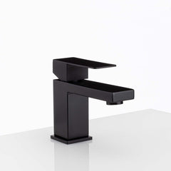 HARNEY HARDWARE Harney Hardware SHFW519 single hole contemporary modern bathroom sink faucet (5 in. high) Pfister 974-0740