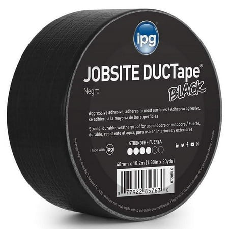 INTERTAPE POLYMER GROUP Intertape Polymer Group 6720BLK JobSite Duct Tape 1.88 in x 20 yd