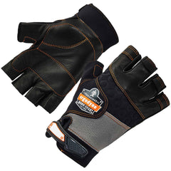 ERGODYNE Ergodyne 17782 Half-finger Impact Work Gloves Small