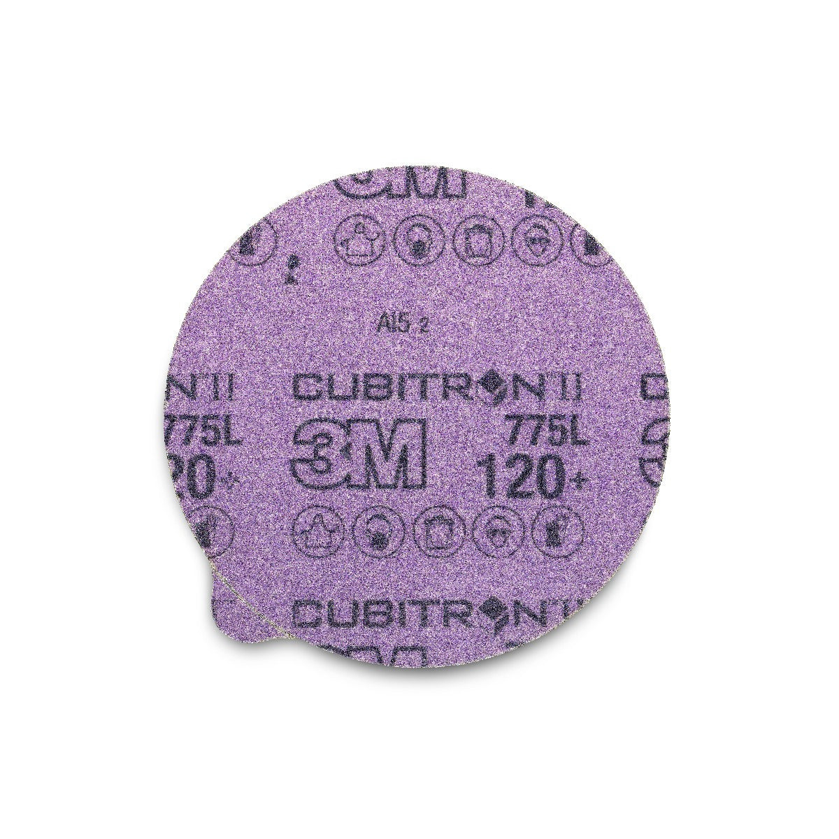 3M 3M 7100045865 Cubitron II Stikit Film Disc 120+ Grit 5 in Dia