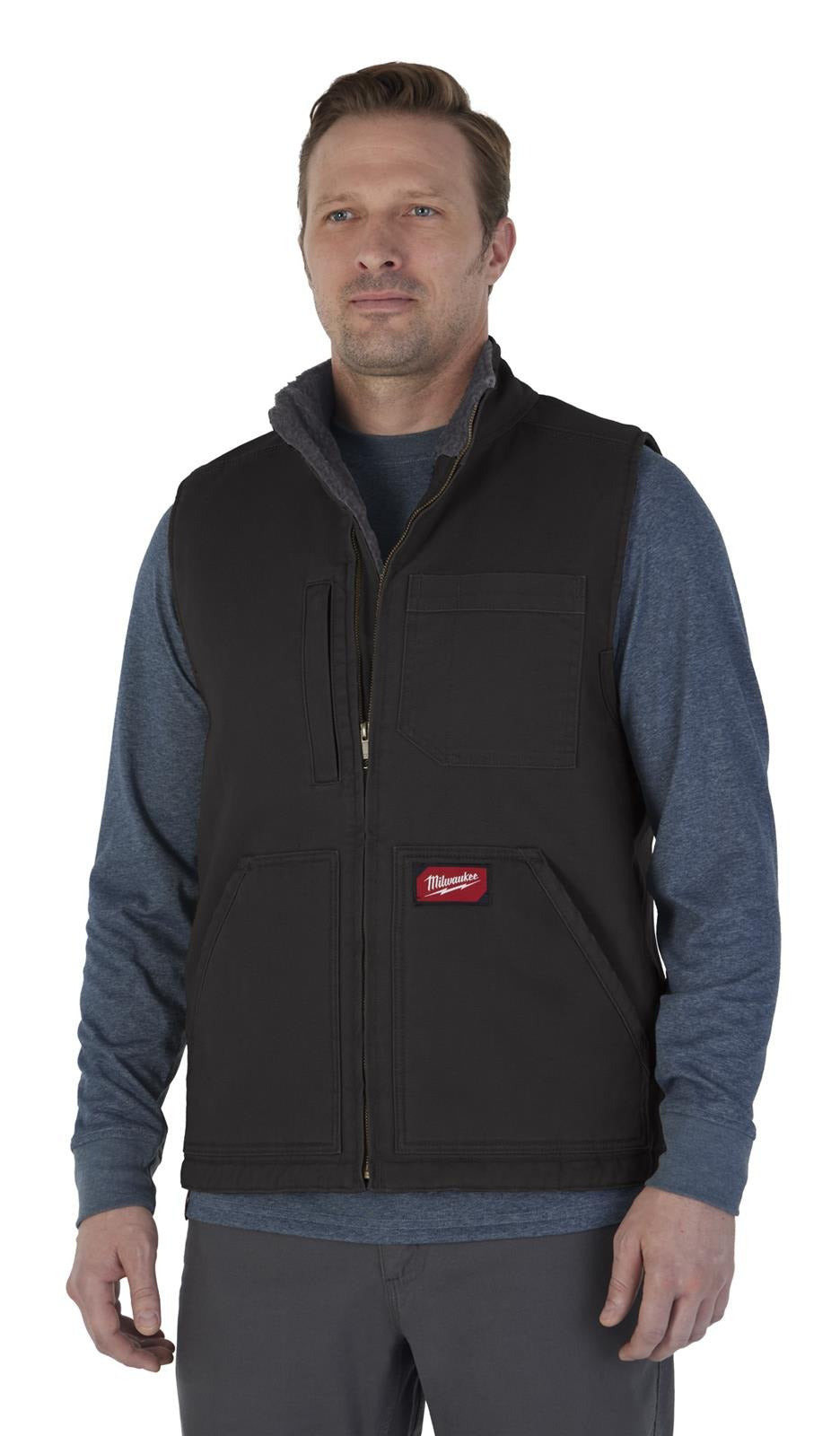 MILWAUKEE Milwaukee 801B-3X Gridiron Sherpa-Lined Vest (3X)