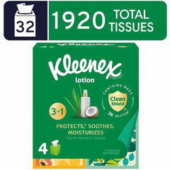 KIMBERLY-CLARK Kimberly-Clark KCC54289CT Kleenex Soothing Lotion Tissues (8/Carton) 54289CT