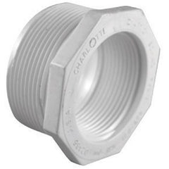 CHARLOTTE PIPE Charlotte Pipe PVC 02112 4000HA 2 In. MPT x 1-1/2 In. FPT Schedule 40 PVC bushing (2 x 1-1/2)
